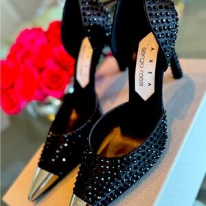 Area x Sergio Rossi Swarovski Pumps